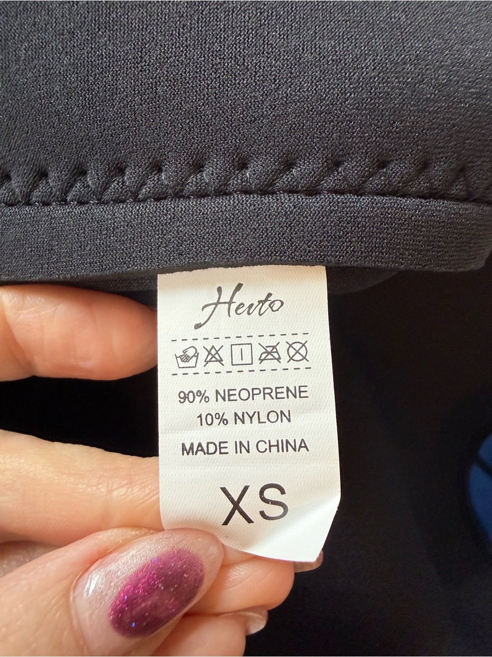 NWT Hevto Guardian Shorty Wetsuit Size XS Blue - Picture 2 of 8